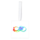 インフィニティとレインボークラゲ キューブオーナメント (正面)