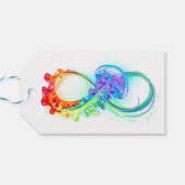 インフィニティとレインボークラゲ ギフトタグ (裏面横)