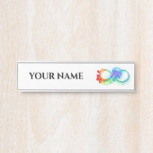 インフィニティとレインボークラゲ サインプレート (正面)