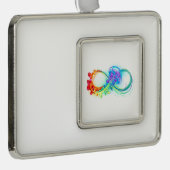 インフィニティとレインボークラゲ シルバープレートフレームオーナメント (右)