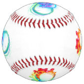 インフィニティとレインボークラゲ ソフトボール (裏面)