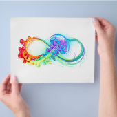 インフィニティとレインボークラゲ チラシ (手)