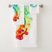 インフィニティとレインボークラゲ バスタオルセット (インサイチュ)