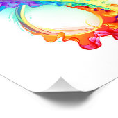 インフィニティとレインボークラゲ フォトプリント            (角)