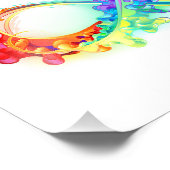 インフィニティとレインボークラゲ フォトプリント            (角)