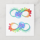 インフィニティとレインボークラゲ プレイスカード (外部開封)