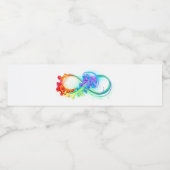 インフィニティとレインボークラゲ ペットボトルラベル (シングルラベル)