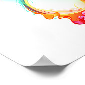 インフィニティとレインボークラゲ ポスター (角)