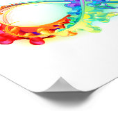 インフィニティとレインボークラゲ ポスター (角)