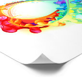 インフィニティとレインボークラゲ ポスター (角)