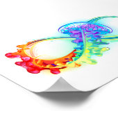 インフィニティとレインボークラゲ ポスター (角)