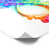 インフィニティとレインボークラゲ ポスター (角)