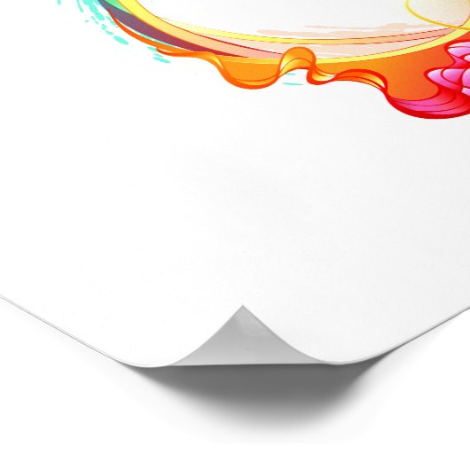 インフィニティとレインボークラゲ ポスター (角)