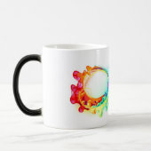 インフィニティとレインボークラゲ モーフィングマグカップ (左)