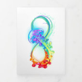 インフィニティとレインボークラゲ 三つ折りカード (カバー)