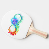インフィニティとレインボークラゲ 卓球ラケット (横)