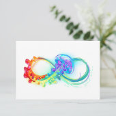 インフィニティとレインボークラゲ 案内状 (スタンド正面)