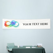 インフィニティとレインボークラゲ 横断幕 (トレードショー)