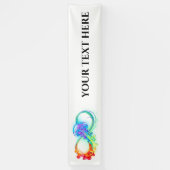 インフィニティとレインボークラゲ 横断幕 (縦)