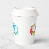 インフィニティとレインボークラゲ 紙コップ (右)