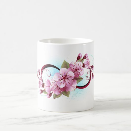 インフィニティと桜花 コーヒーマグカップ (中央)