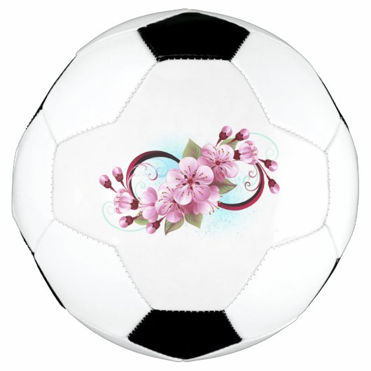 インフィニティと桜花 サッカーボール (正面)