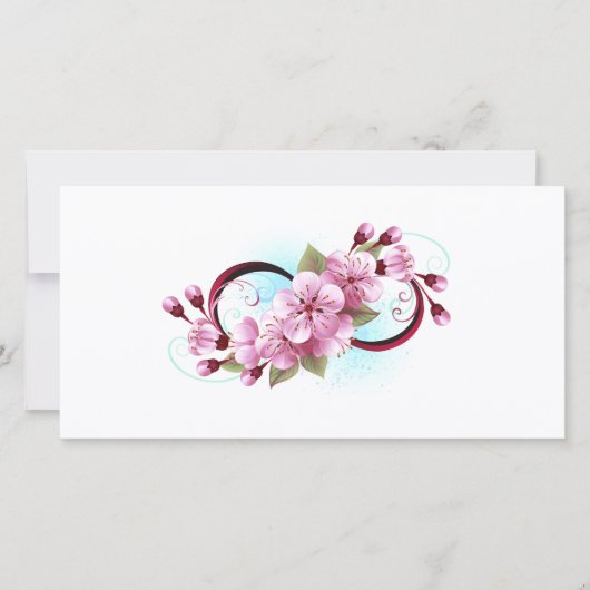 インフィニティと桜花 サンキューカード (正面)