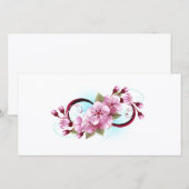 インフィニティと桜花 サンキューカード (正面/裏面)