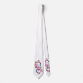インフィニティと桜花 ネクタイ (正面)