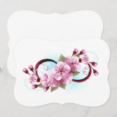 インフィニティと桜花 ノートカード (正面/裏面)