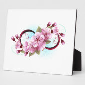 インフィニティと桜花 フォトプラーク (側面)