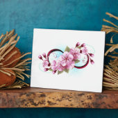 インフィニティと桜花 フォトプラーク (側面)