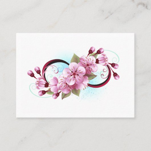 インフィニティと桜花 予約カード (正面)