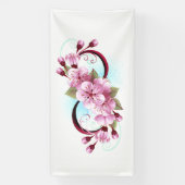 インフィニティと桜花 横断幕 (縦)