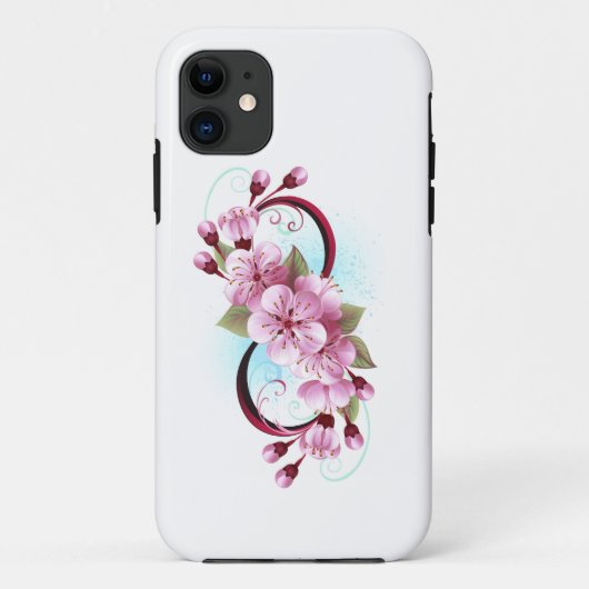 インフィニティと桜花 Case-Mate iPhoneケース (裏面)