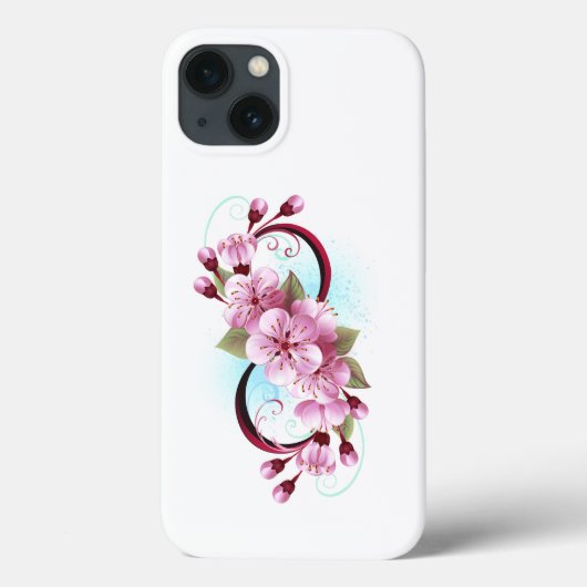 インフィニティと桜花 Case-Mate iPhoneケース (裏面)
