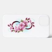 インフィニティと桜花 Case-Mate iPhoneケース (裏面 (横))