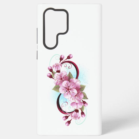 インフィニティと桜花 SAMSUNG GALAXYケース (裏面)