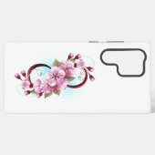 インフィニティと桜花 SAMSUNG GALAXYケース (裏面横)
