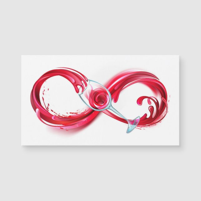 インフィニティと赤ワイン (正面)