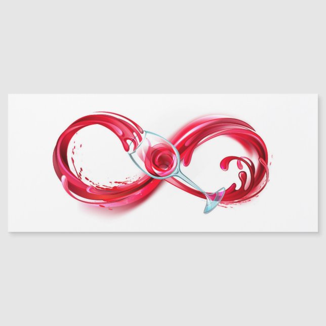 インフィニティと赤ワイン (正面)