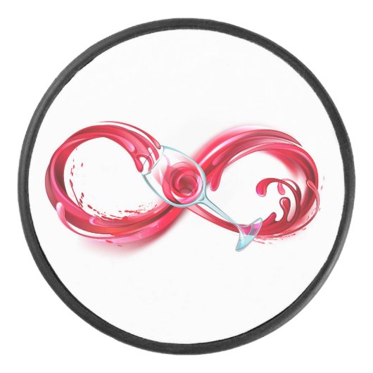 インフィニティと赤ワイン アイスホッケーパック (正面)