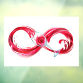 インフィニティと赤ワイン ウィンドウサイン (シート3)