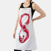 インフィニティと赤ワイン エプロン (インサイチュ)