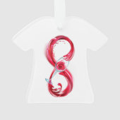 インフィニティと赤ワイン オーナメント (裏面)