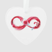 インフィニティと赤ワイン オーナメント (裏面)