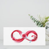 インフィニティと赤ワイン カード (スタンド正面)