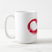 インフィニティと赤ワイン コーヒーマグカップ (左)