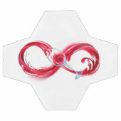 インフィニティと赤ワイン サッカーボール (フラット)