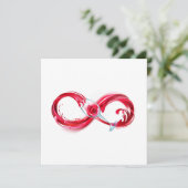 インフィニティと赤ワイン サンキューカード (スタンド正面)